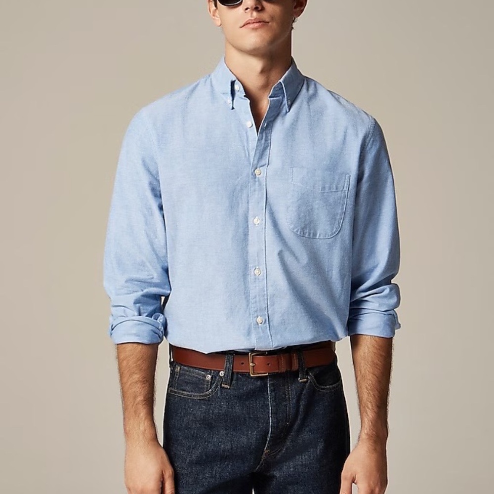 J Crew Flex Oxford -- classic fit